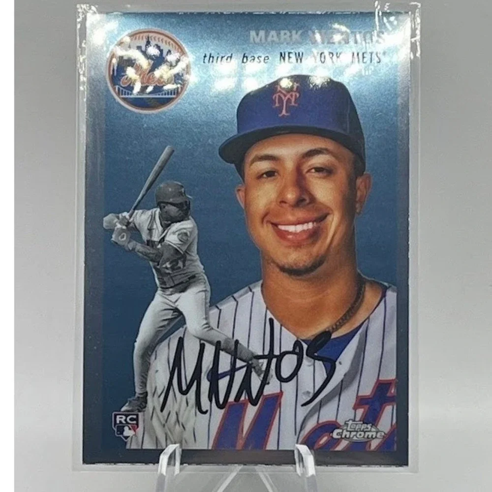 Mark Vientos 2023 Topps Chrome #122 Rookie Card RC New York Mets Baseball MLB